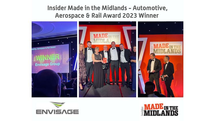 Insider Made in the Midlands winner - Envisage