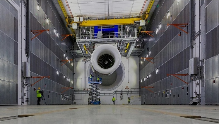 Massive new engine testbed starts up at Rolls-Royce in Derby