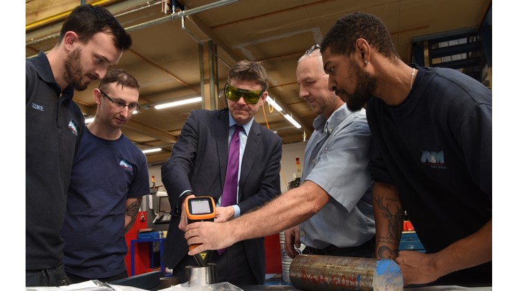 Business Secretary of State visits A&M