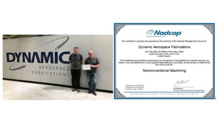 Derbyshire fabrications company achieve accreditation for non-conventional machining 