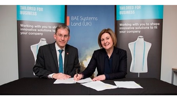 University signs partnership with BAE Systems