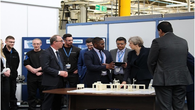 Prime Minister visits MAA member UTC Aerospace Systems