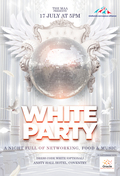 White party invitation