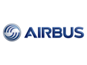 Airbus logo 3D Blue transp