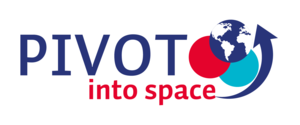 Pivot into Space Rectangle Logo