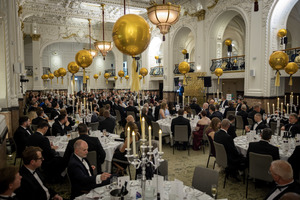 Dinner 2022 full dining room Dinner 2022 full dining room