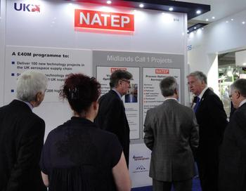 Michael Fallon speaking to the NATEP team